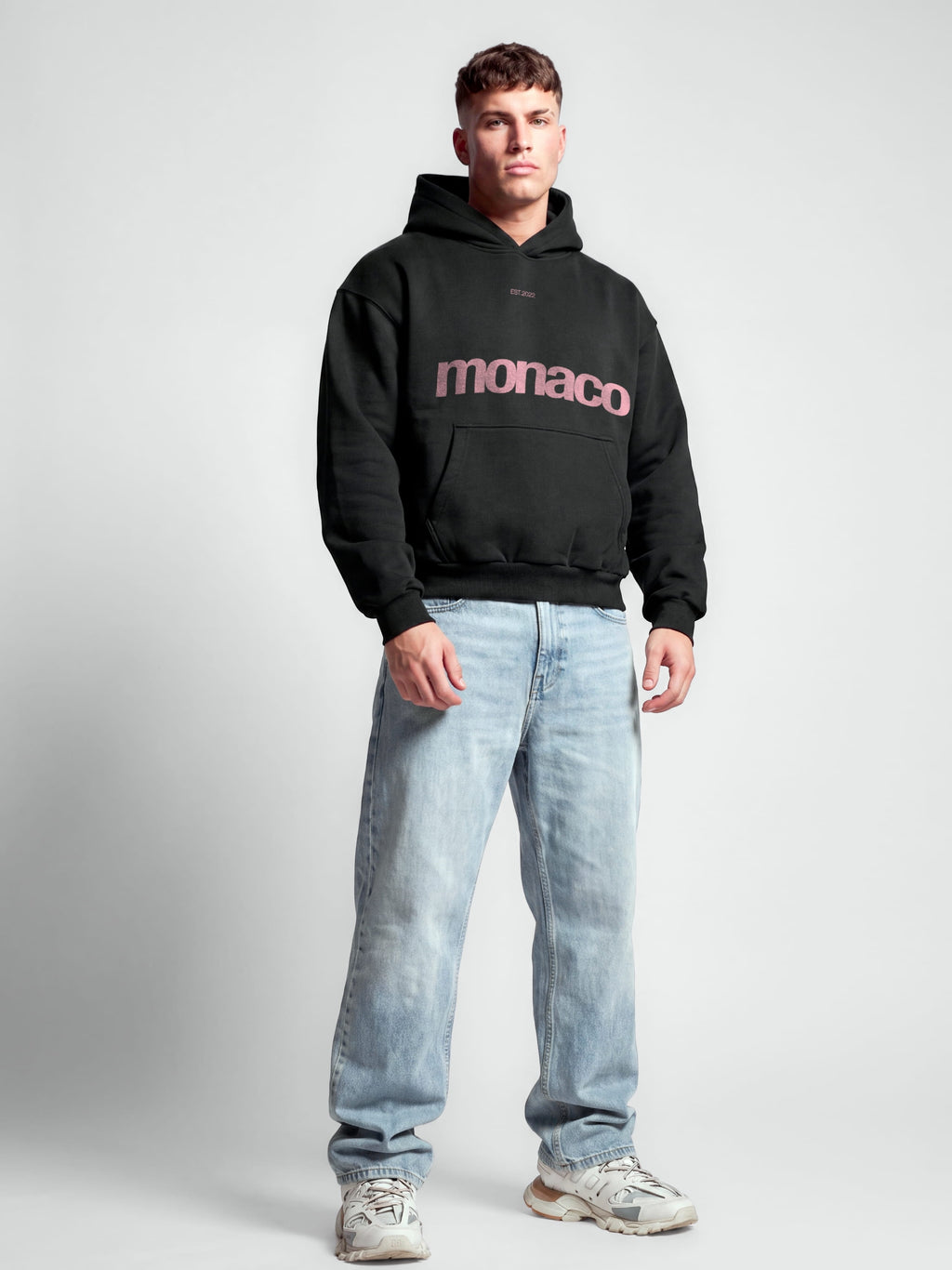 MODERN HERITAGE HOODIE - BLACK