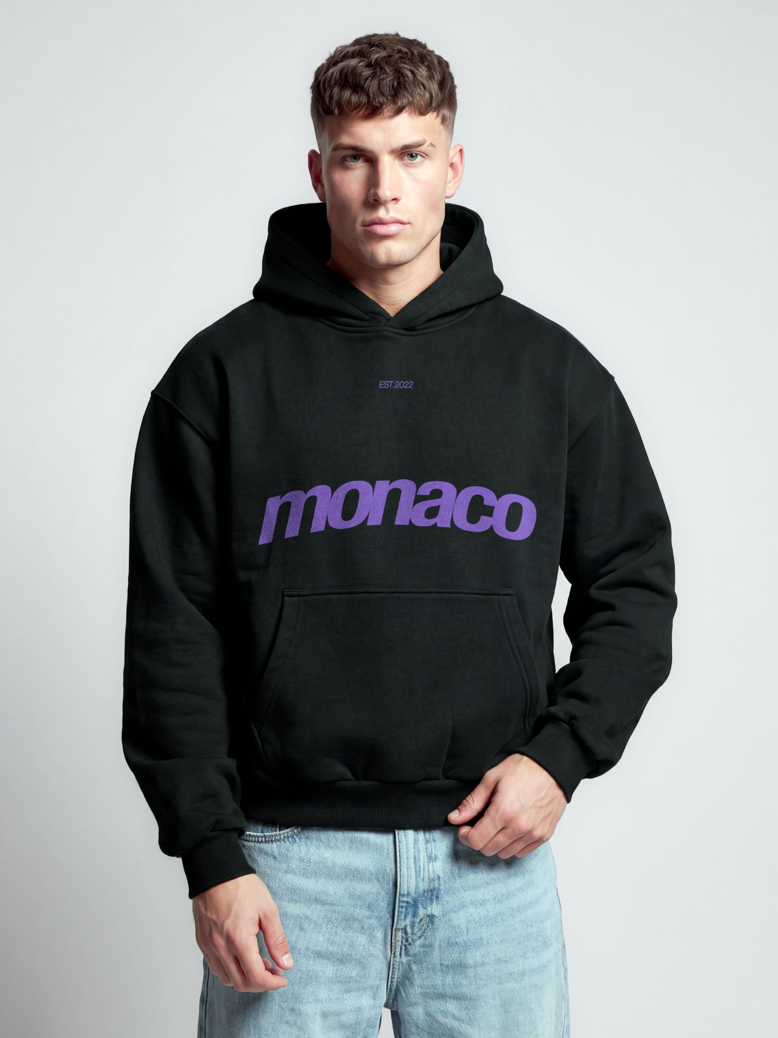 MODERN HERITAGE HOODIE - BLACK