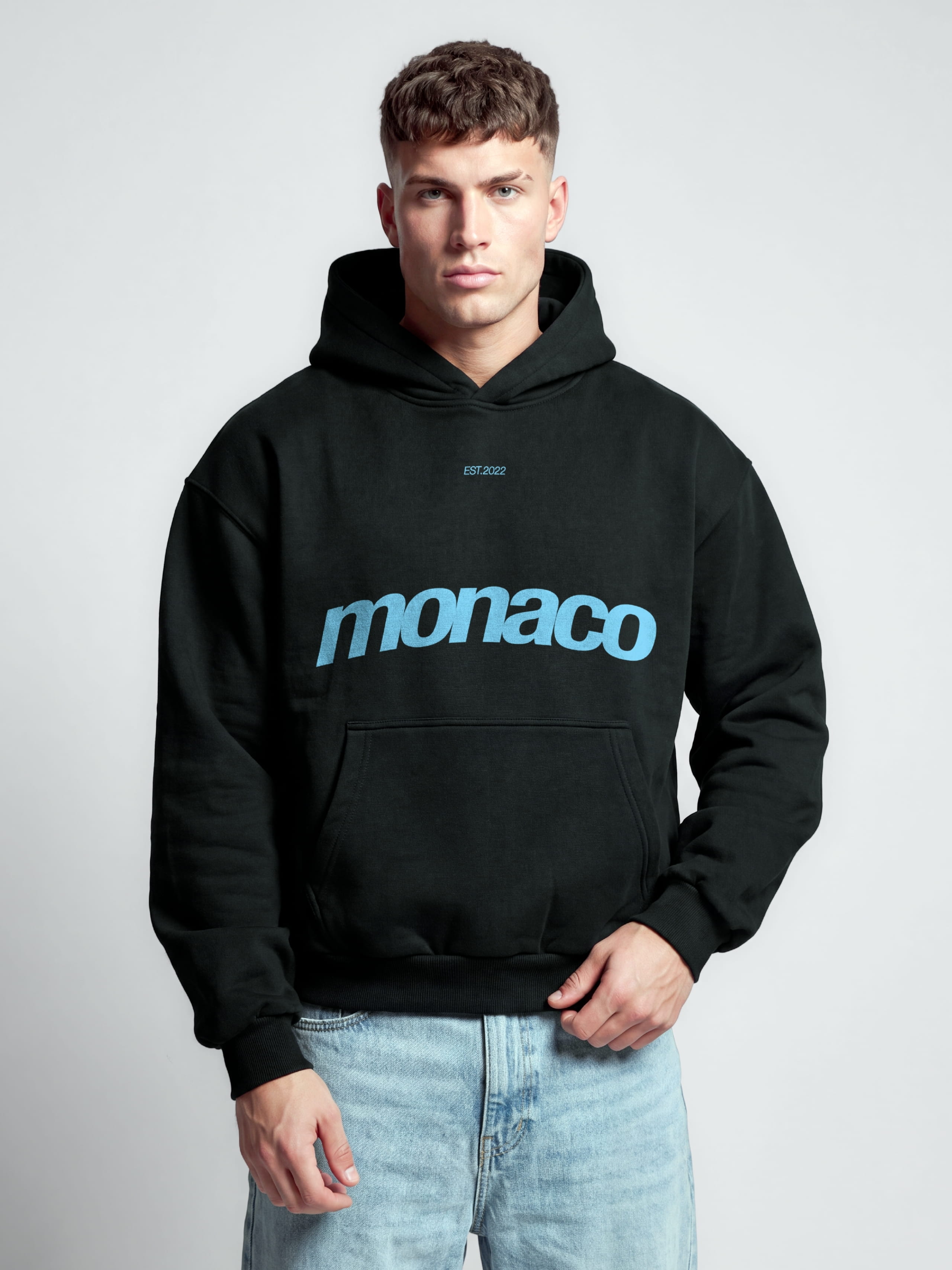 MODERN HERITAGE HOODIE - BLACK