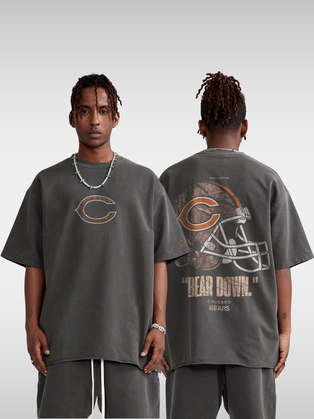 BEARS REALTREE FOOTBALL TEE