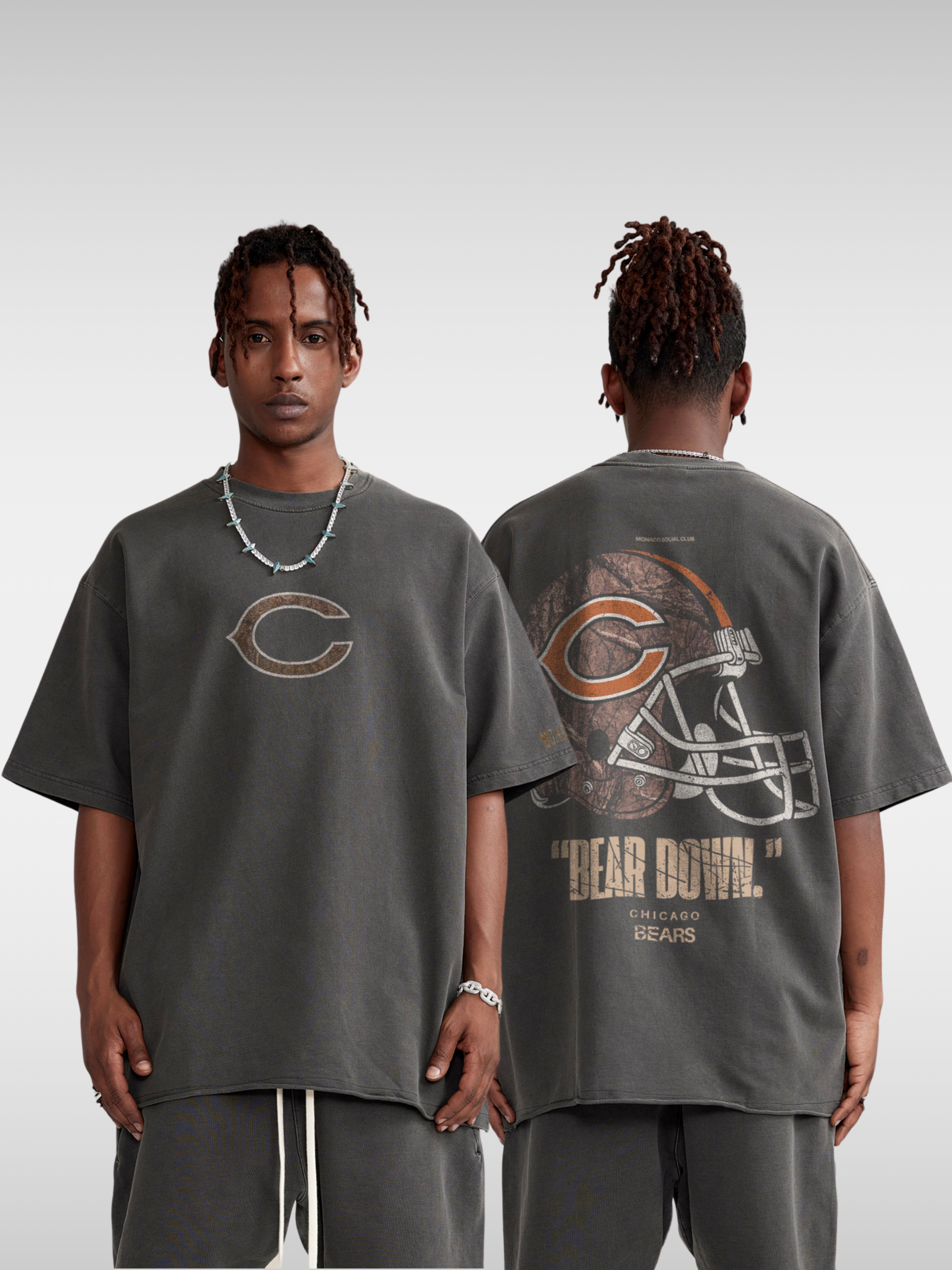 BEARS REALTREE FOOTBALL TEE