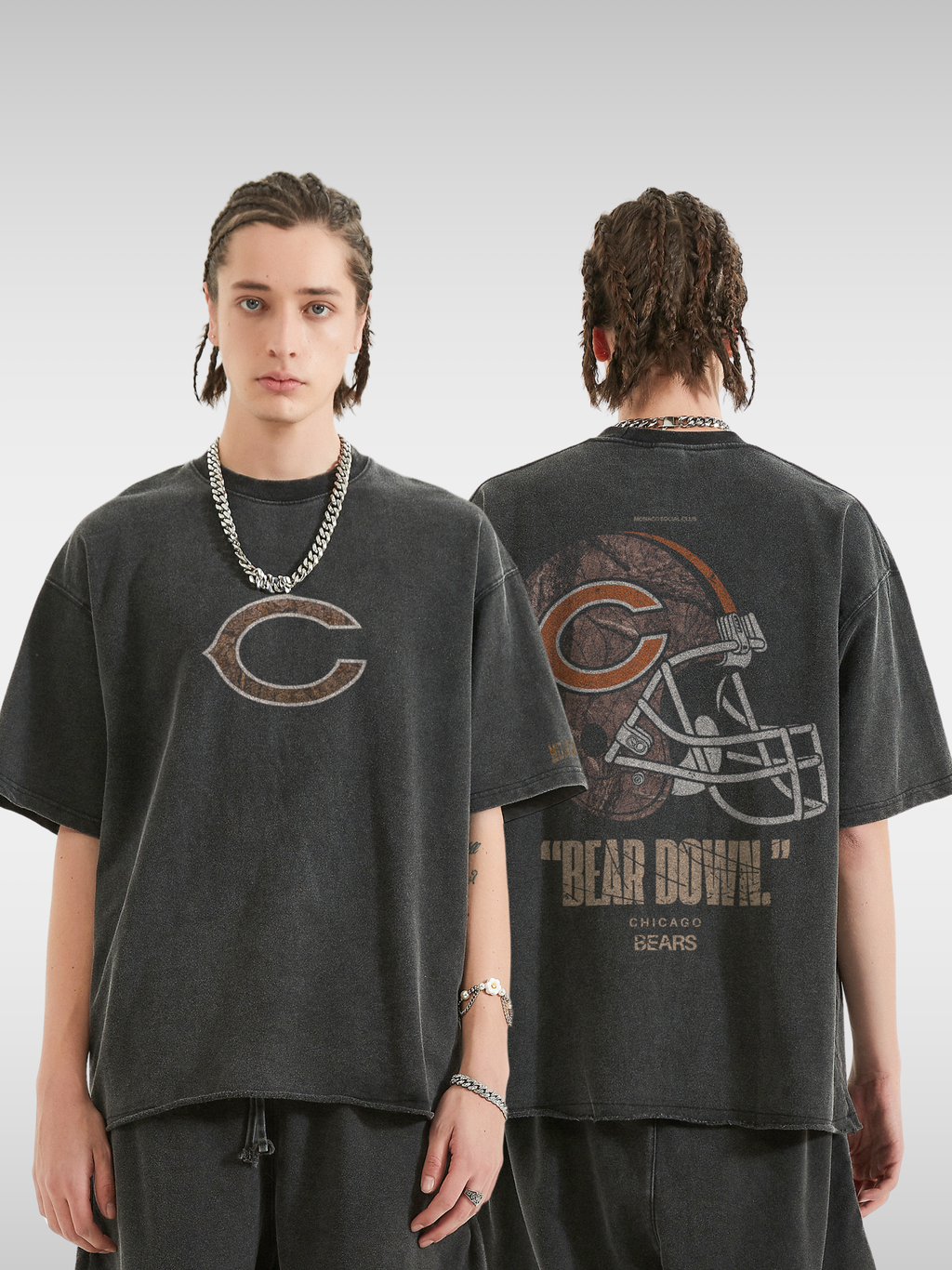 BEARS REALTREE FOOTBALL TEE