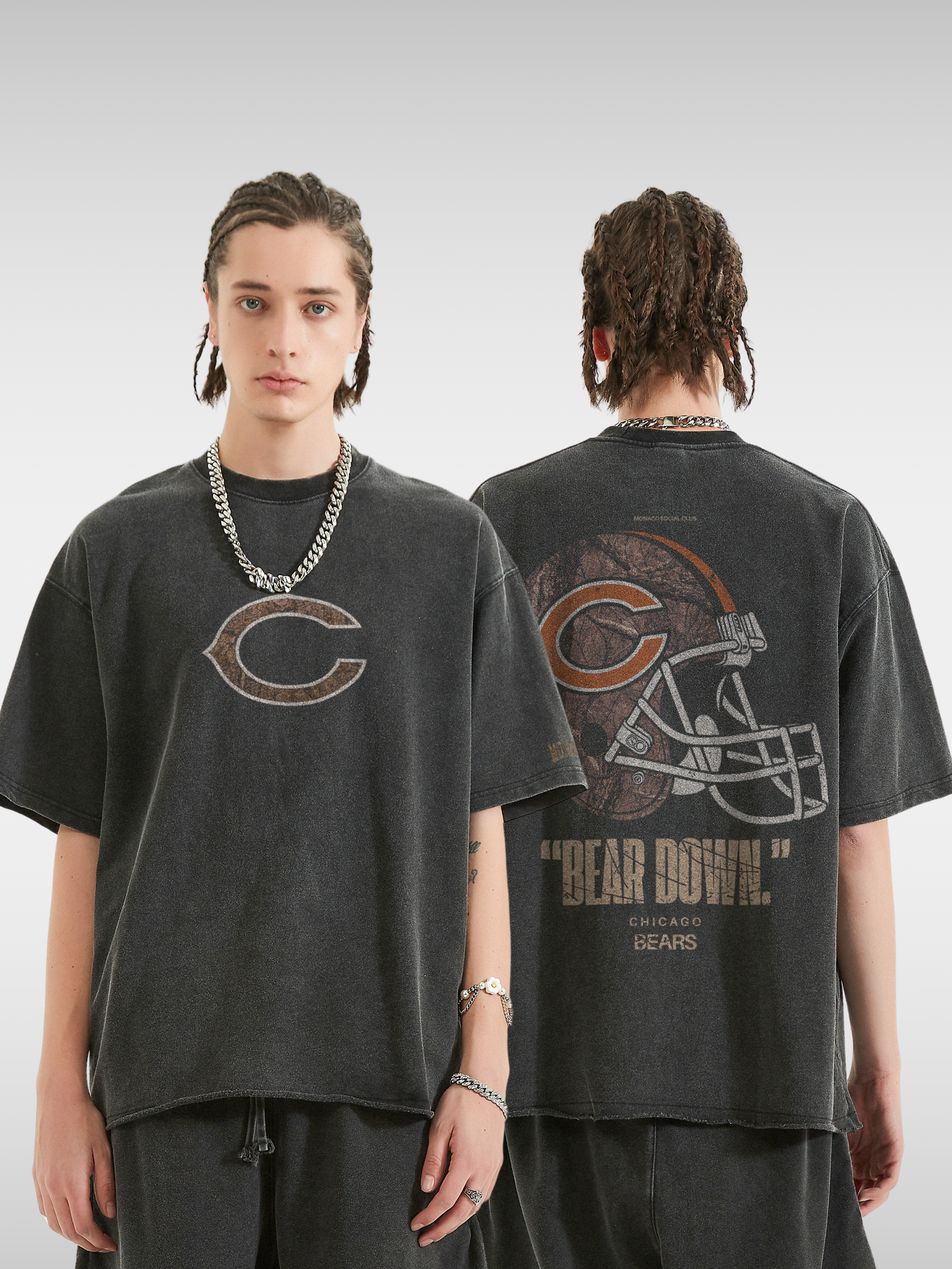 BEARS REALTREE FOOTBALL TEE