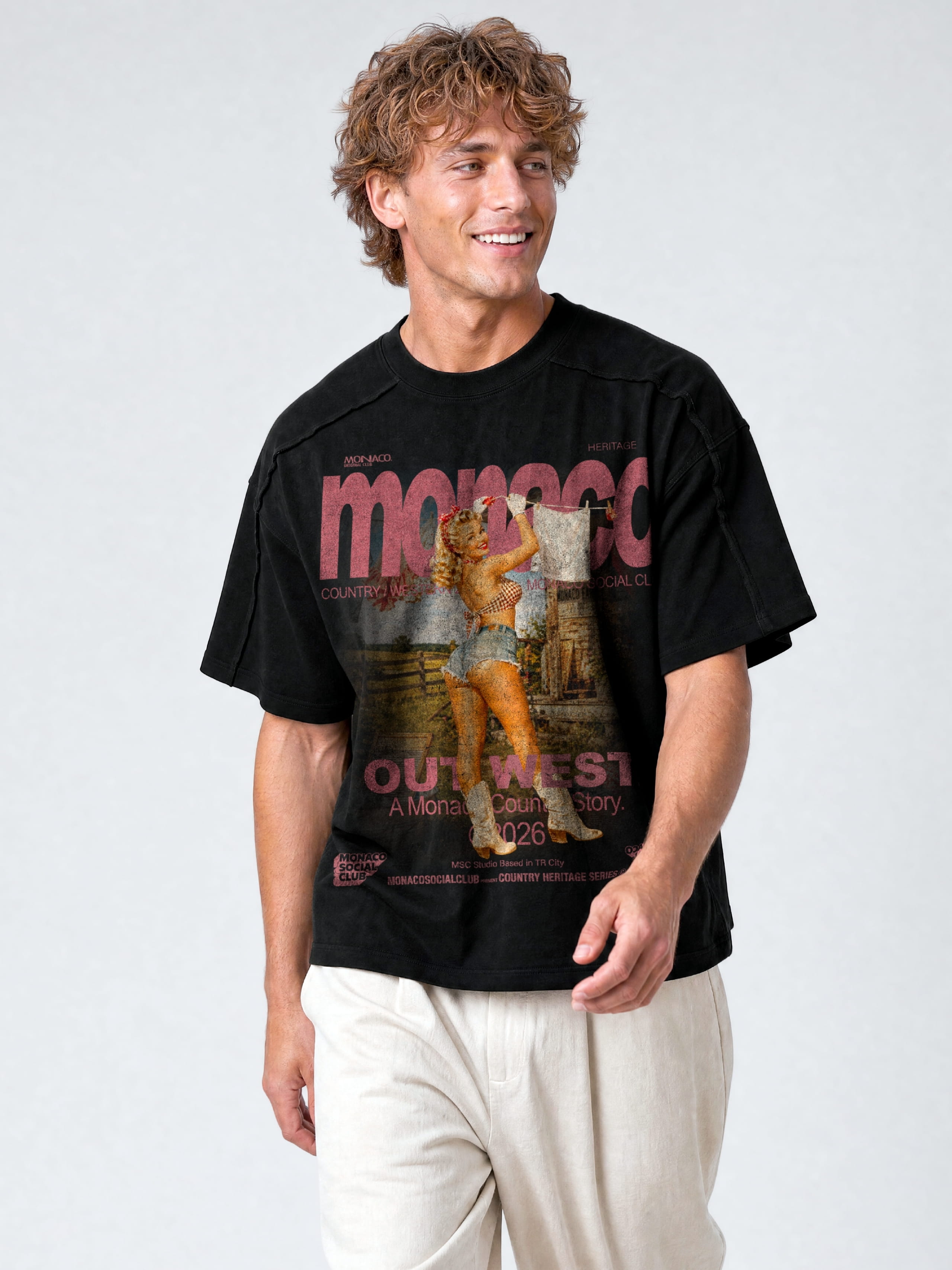 OUT WEST TEE