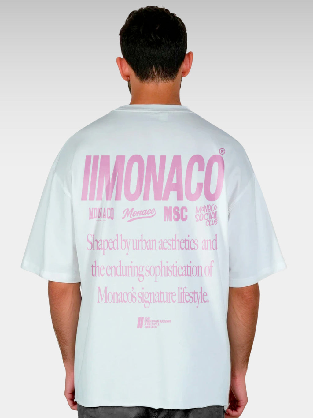 MONACO AESTHETIC TEE - WHITE