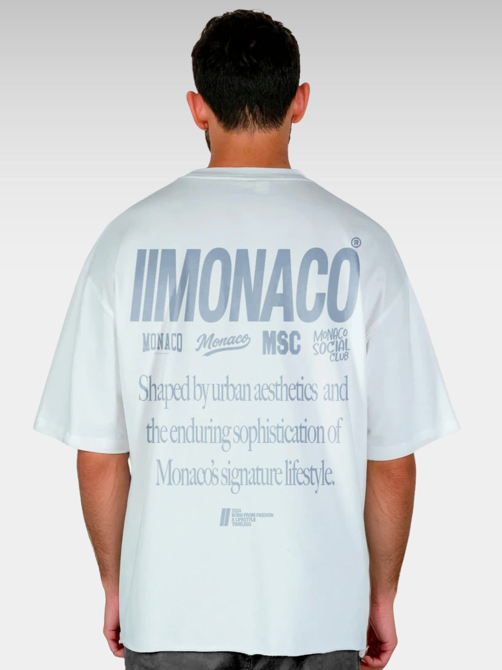 MONACO AESTHETIC TEE - WHITE