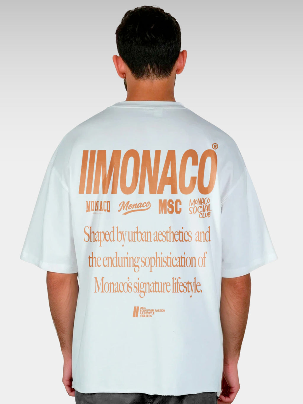 MONACO AESTHETIC TEE - WHITE