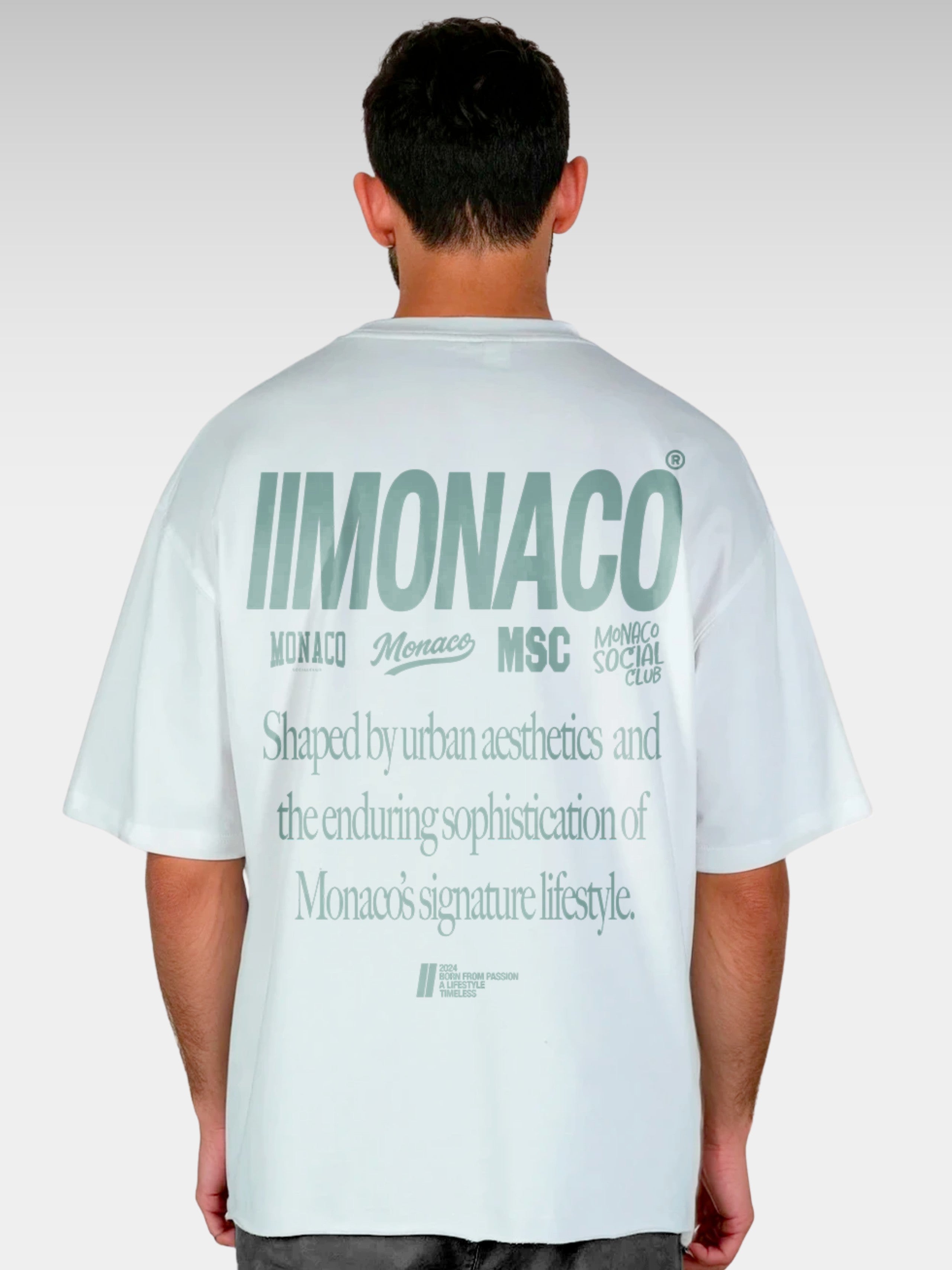 MONACO AESTHETIC TEE - WHITE