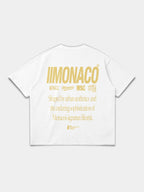 MONACO AESTHETIC TEE - WHITE