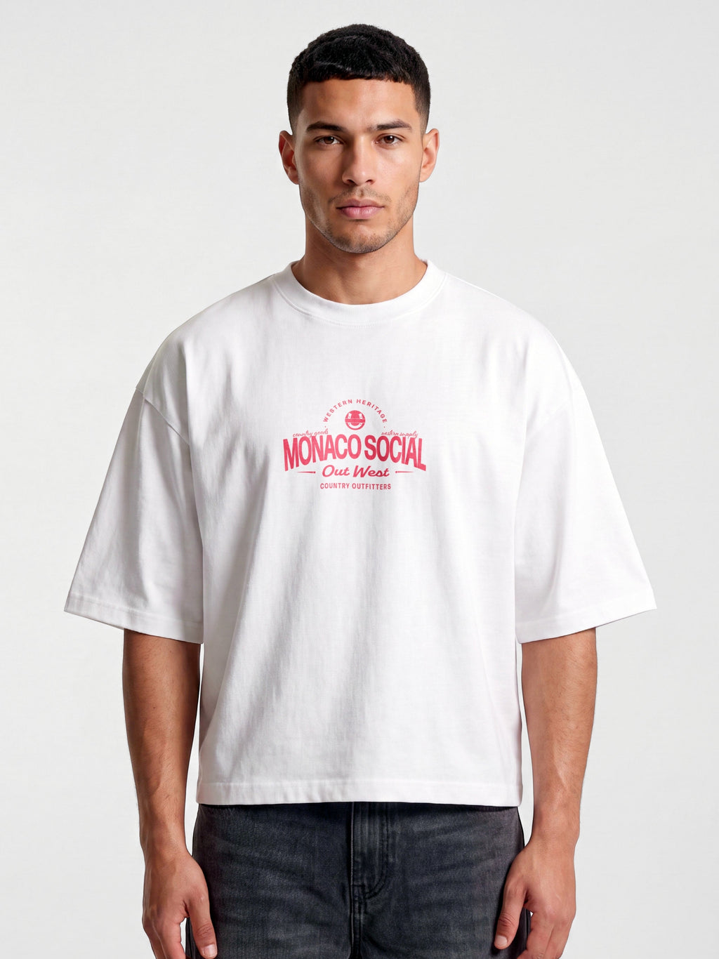 THE MINIMAL COUNTRY TEE - WHITE