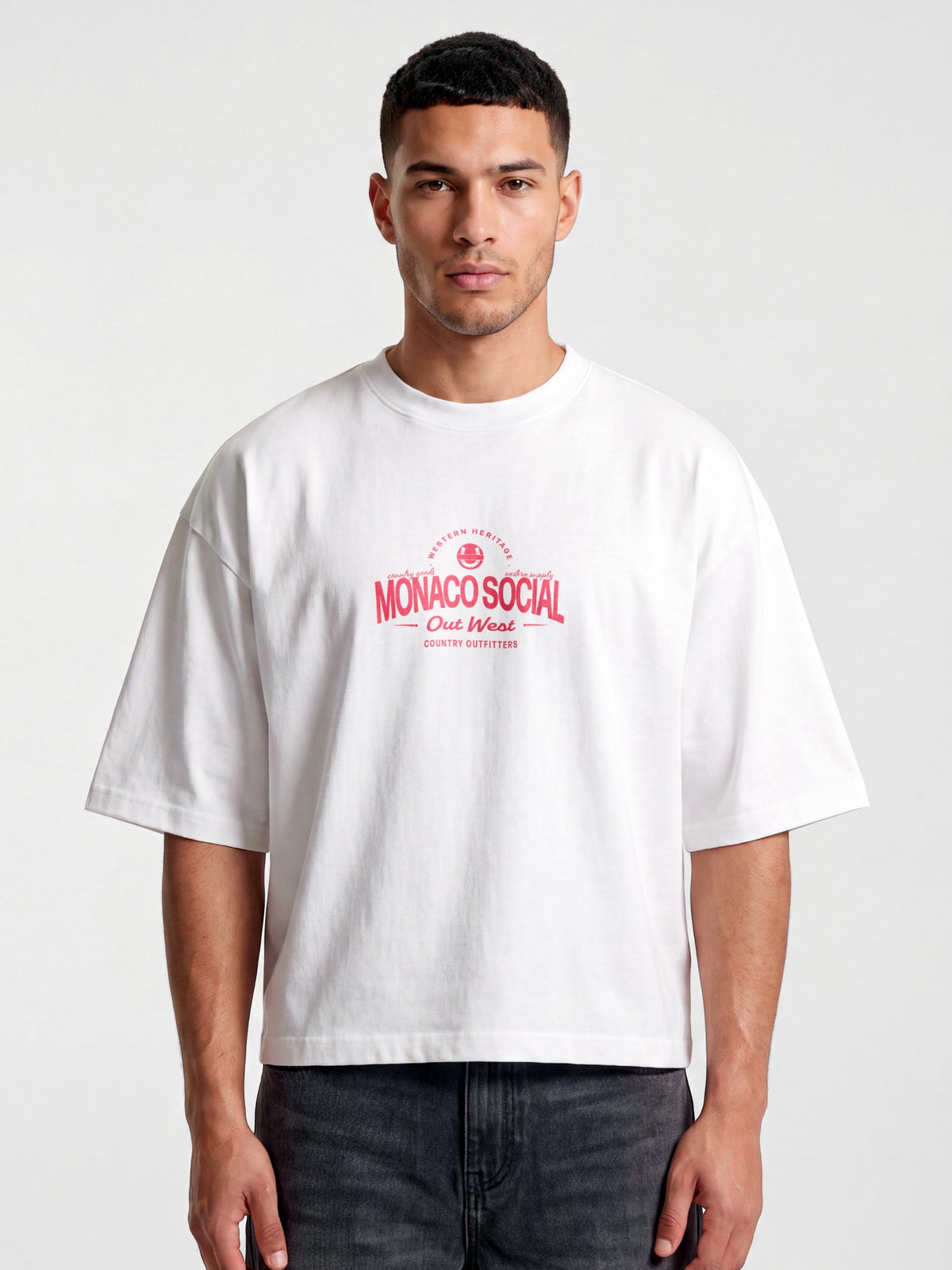 THE MINIMAL COUNTRY TEE - WHITE