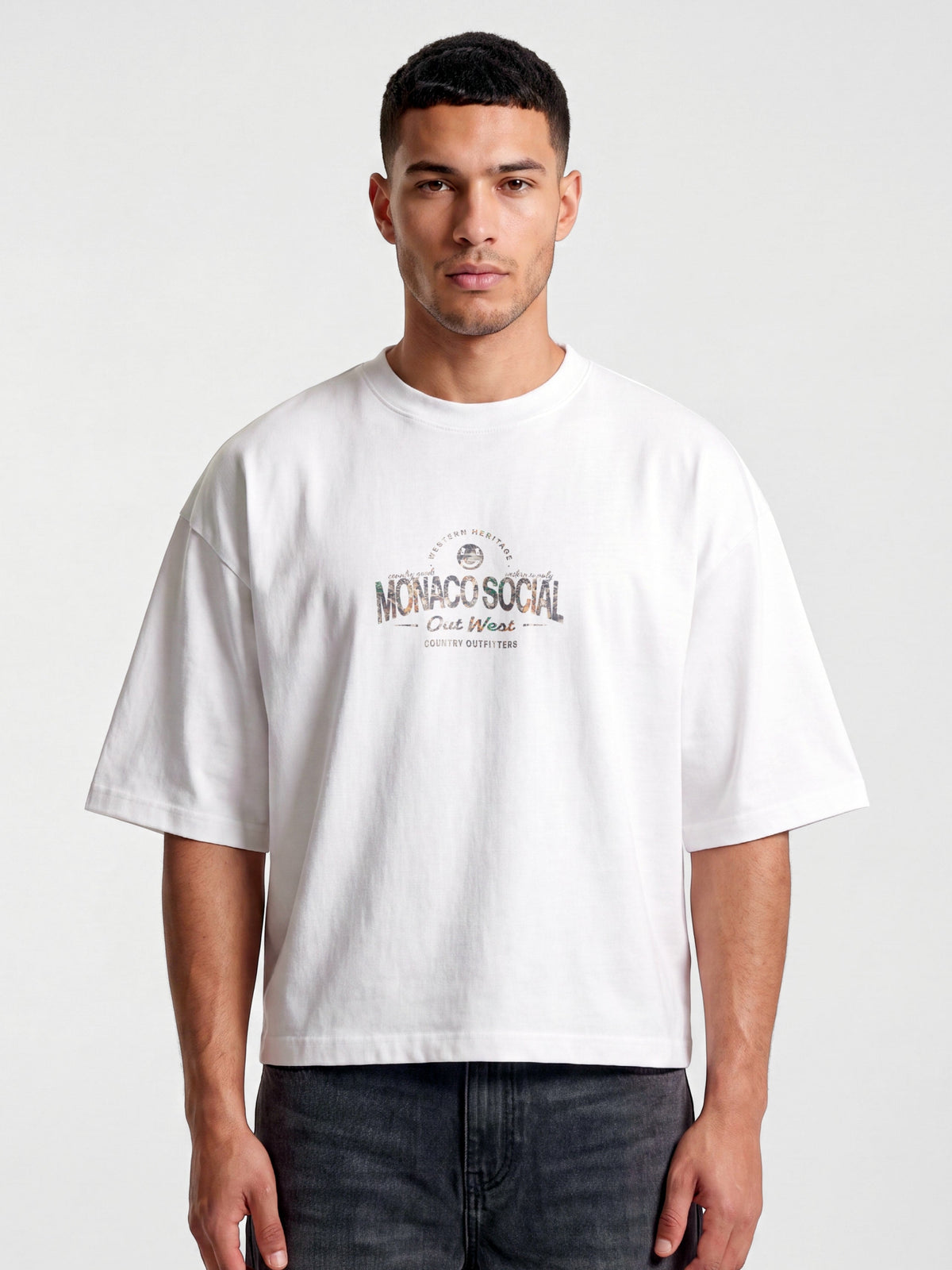 THE MINIMAL COUNTRY TEE - WHITE