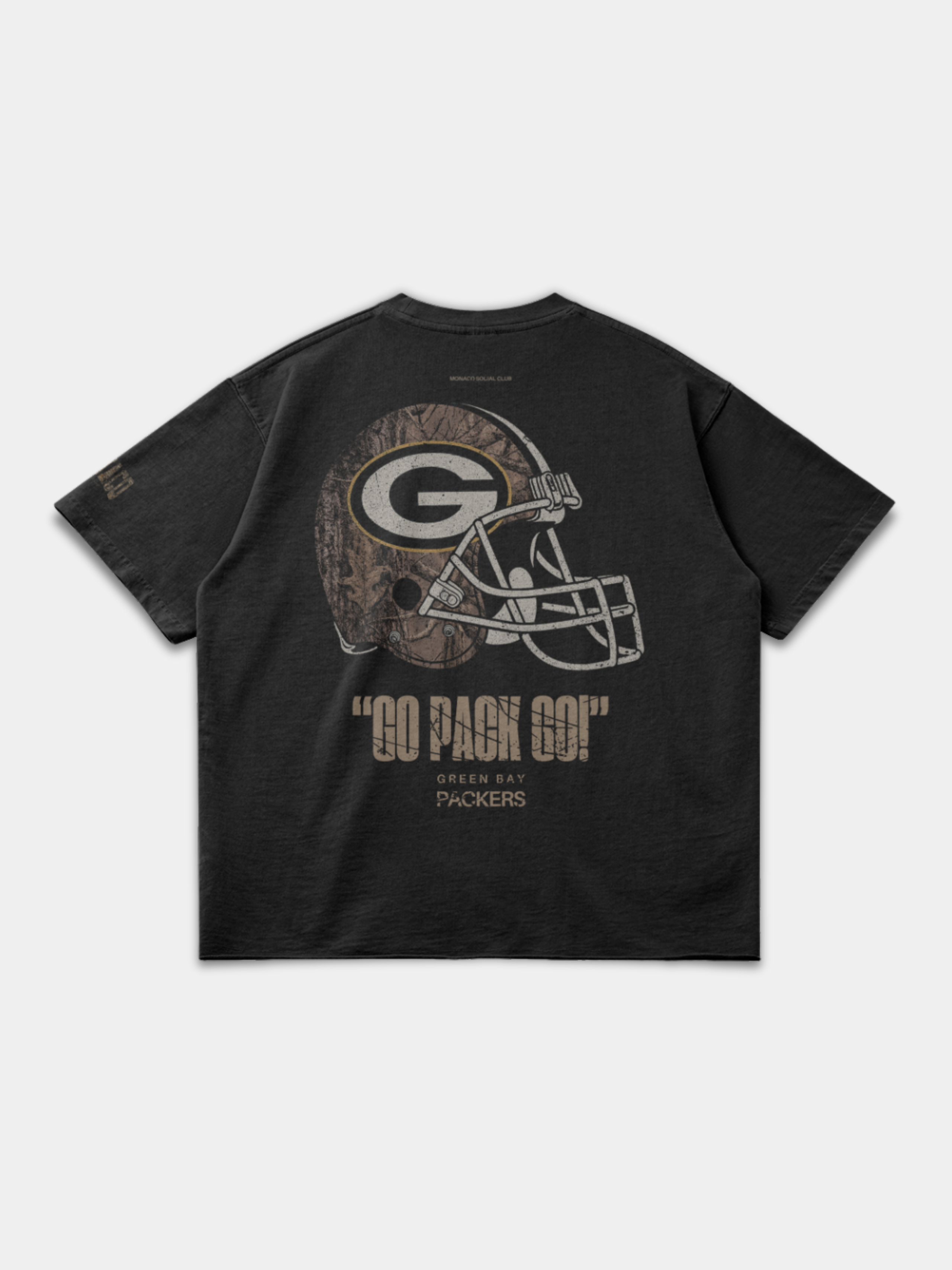 PACKERS REALTREE FOOTBALL TEE