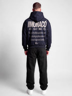 MONACO AESTHETIC HOODIE - NAVY