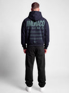 MONACO AESTHETIC HOODIE - NAVY