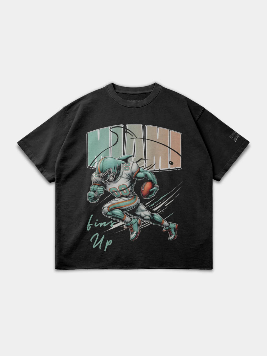 MIAMI FOOTBALL TEE