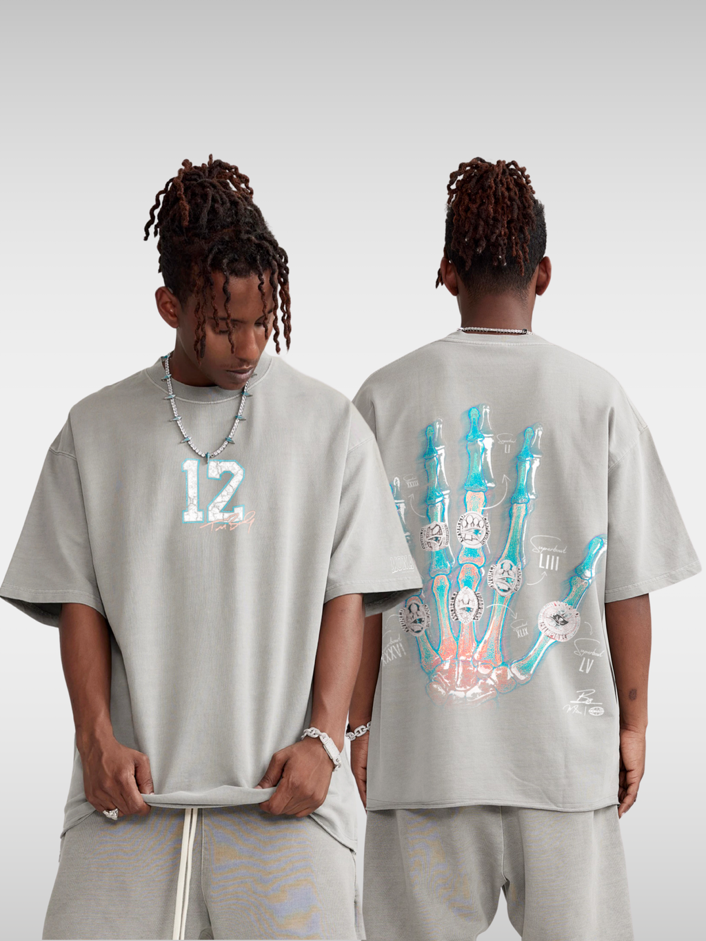 T. BRADY XRAY HAND TEE