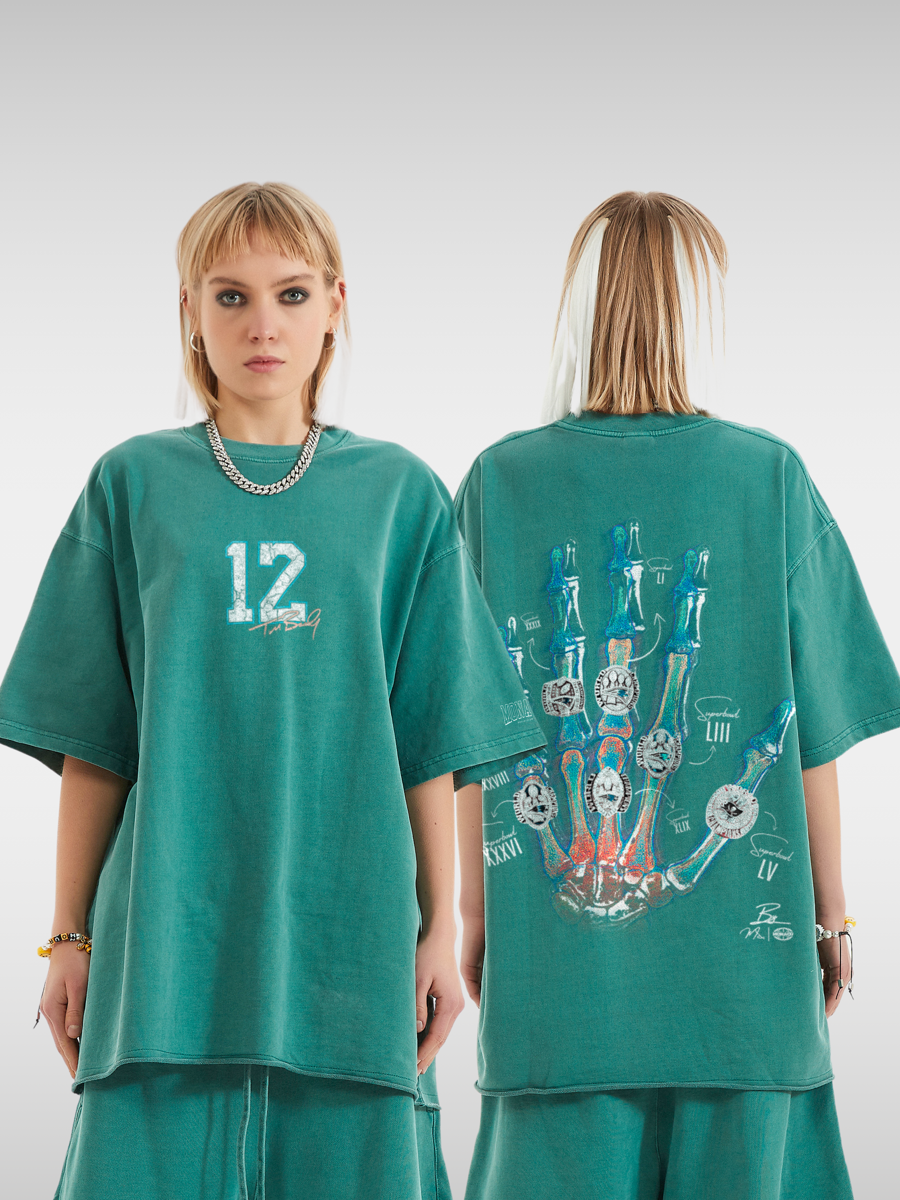 T. BRADY XRAY HAND TEE