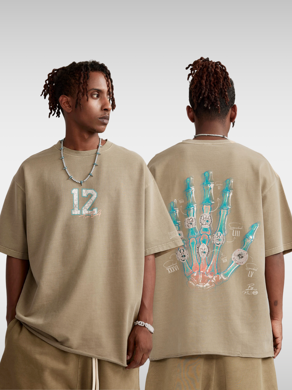T. BRADY XRAY HAND TEE
