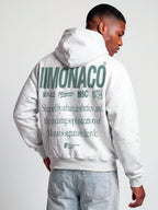 MONACO AESTHETIC HOODIE - HEATHER GRAY