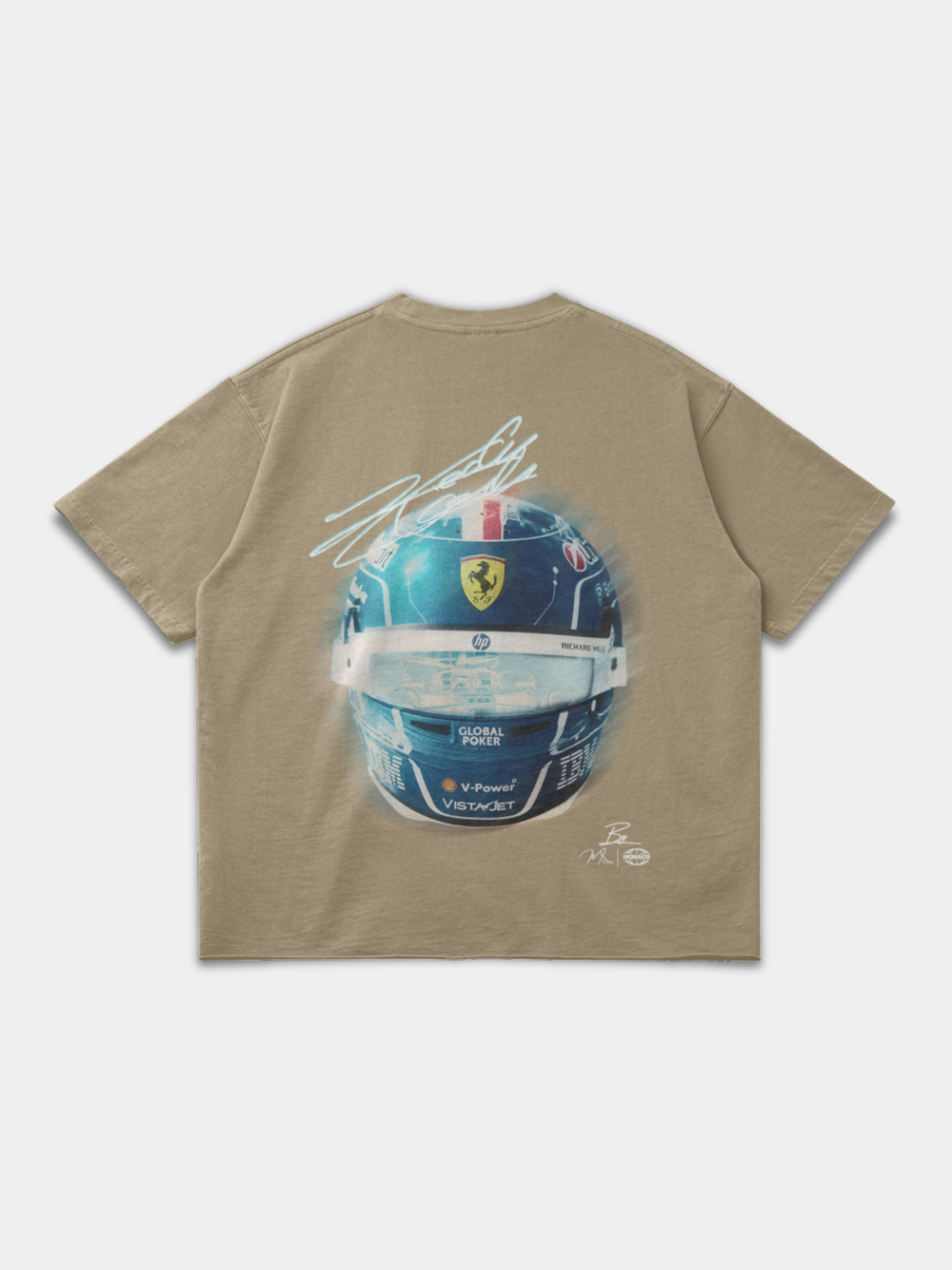 LECLERC MIAMI HELMET TEE