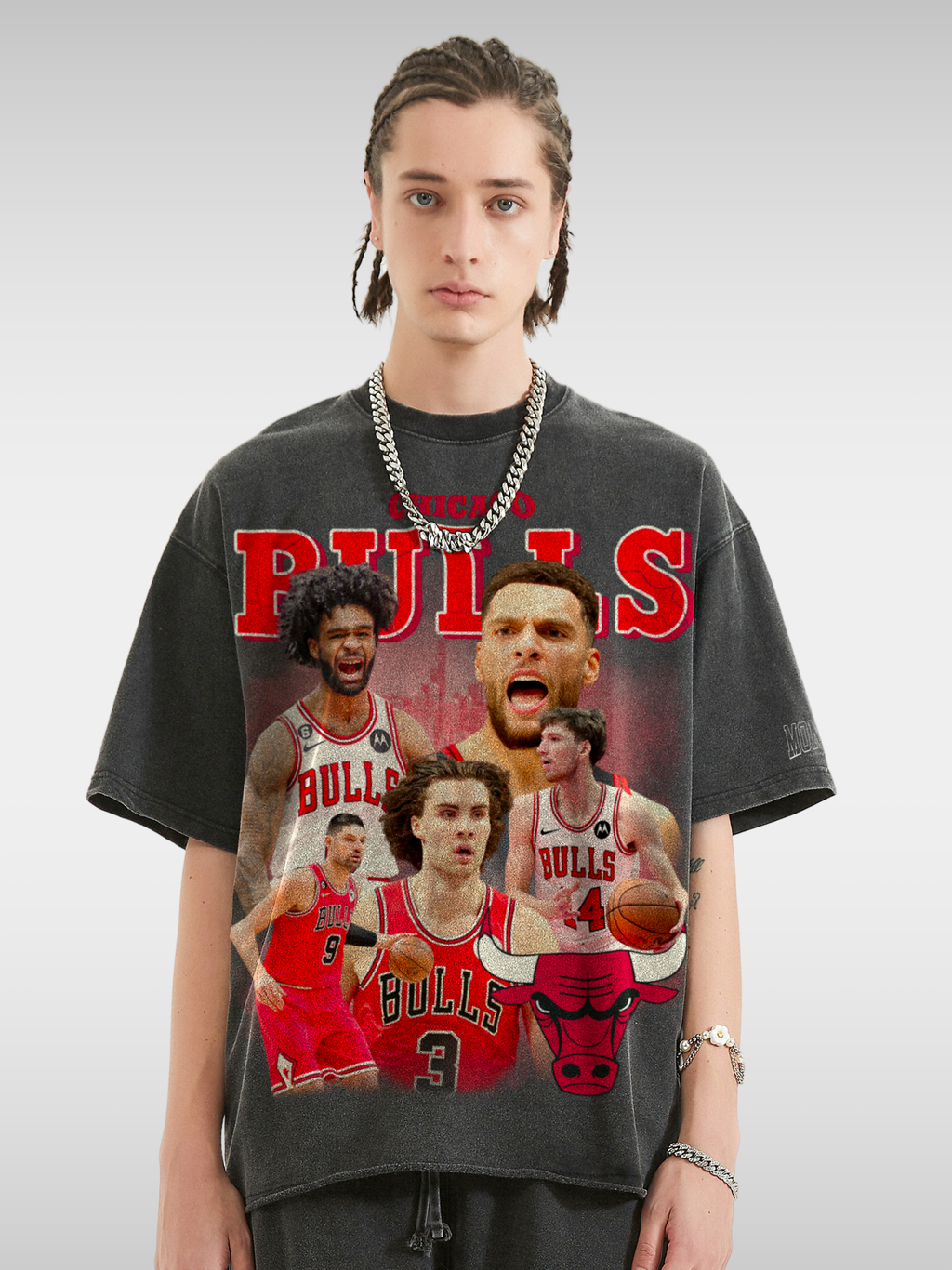 CHICAGO BASKETBALL TEE