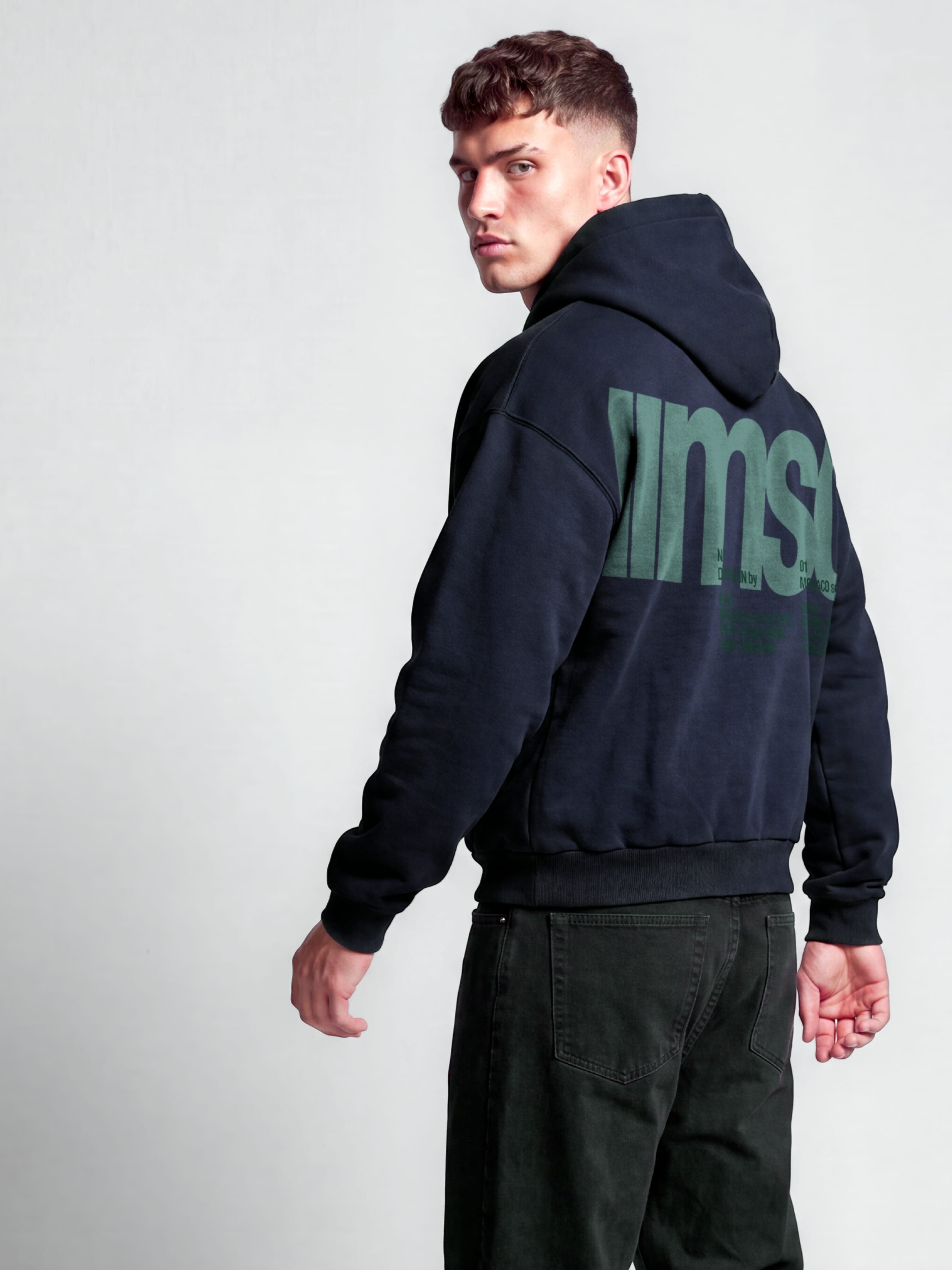 MONACO MSC HOODIE - NAVY