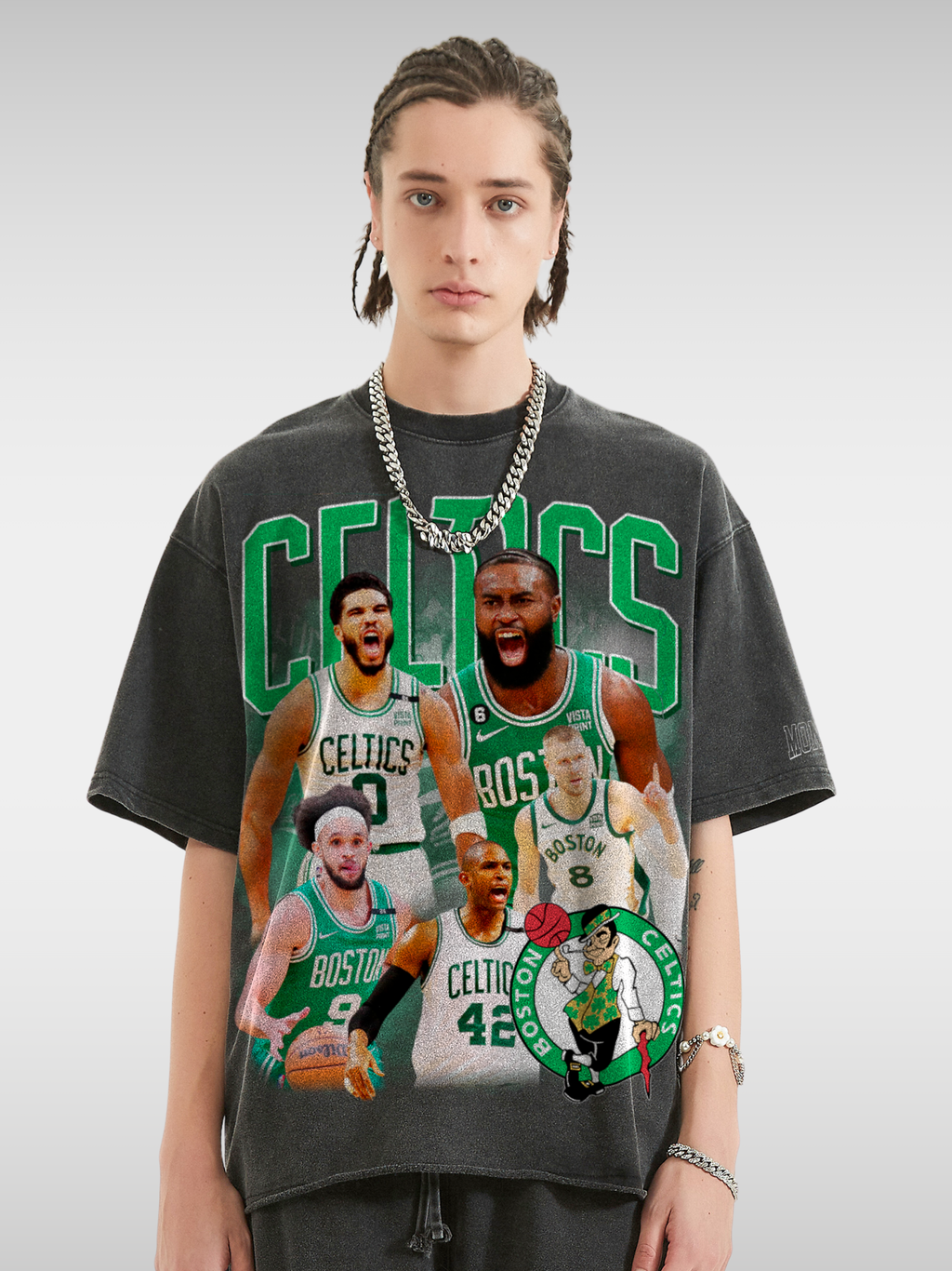 BOSTON BASKETBALL TEE
