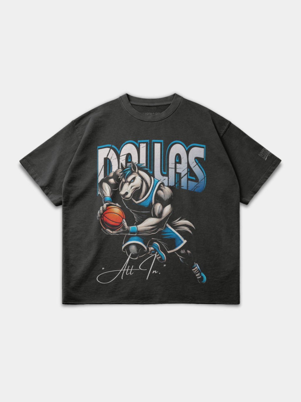 DALLAS BASKETBALL TEE