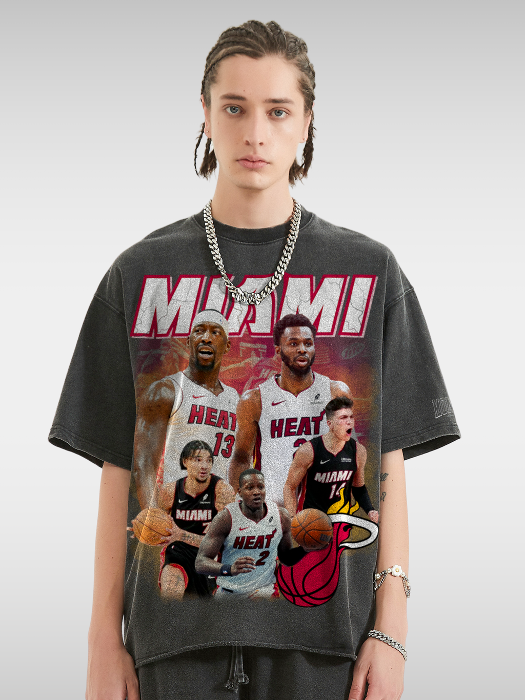 MIAMI HEATS BASKETBALL TEE