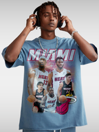 MIAMI HEATS BASKETBALL TEE