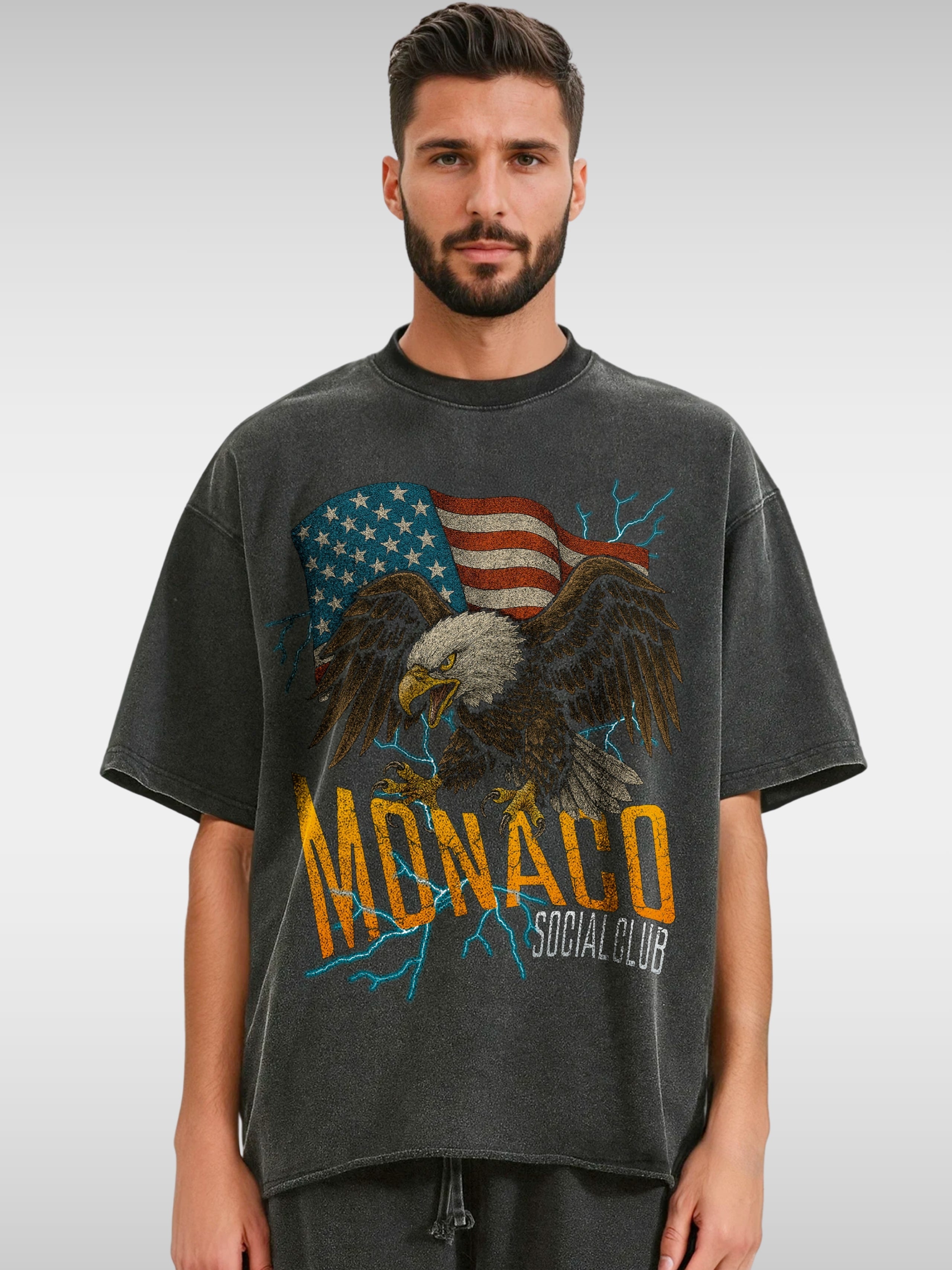 MONACO AMERICA EAGLE TEE
