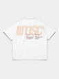MSC LABEL TEE - WHITE