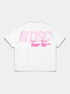 MSC LABEL TEE - WHITE