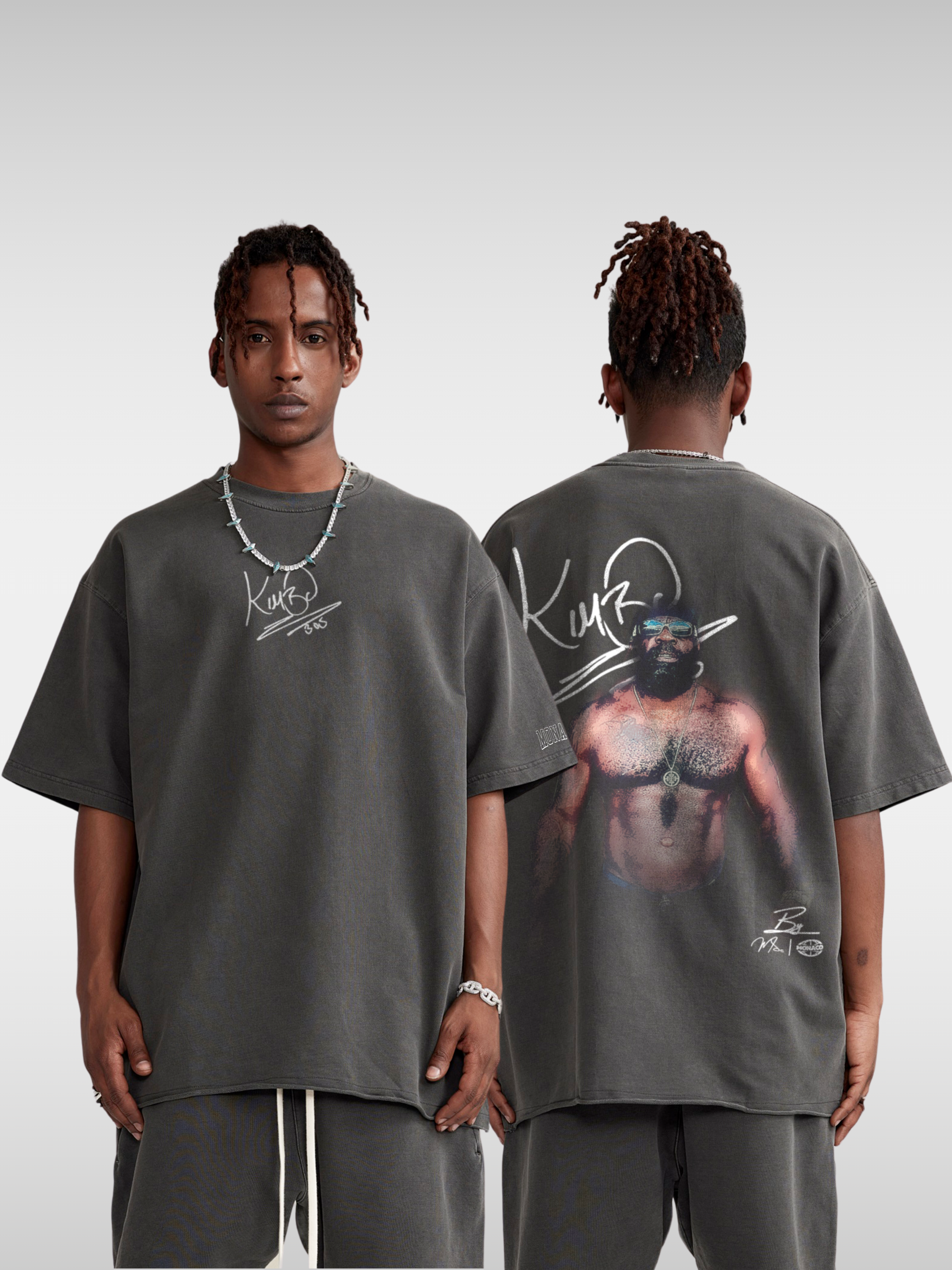 KIMBO SLICE BLUR TEE