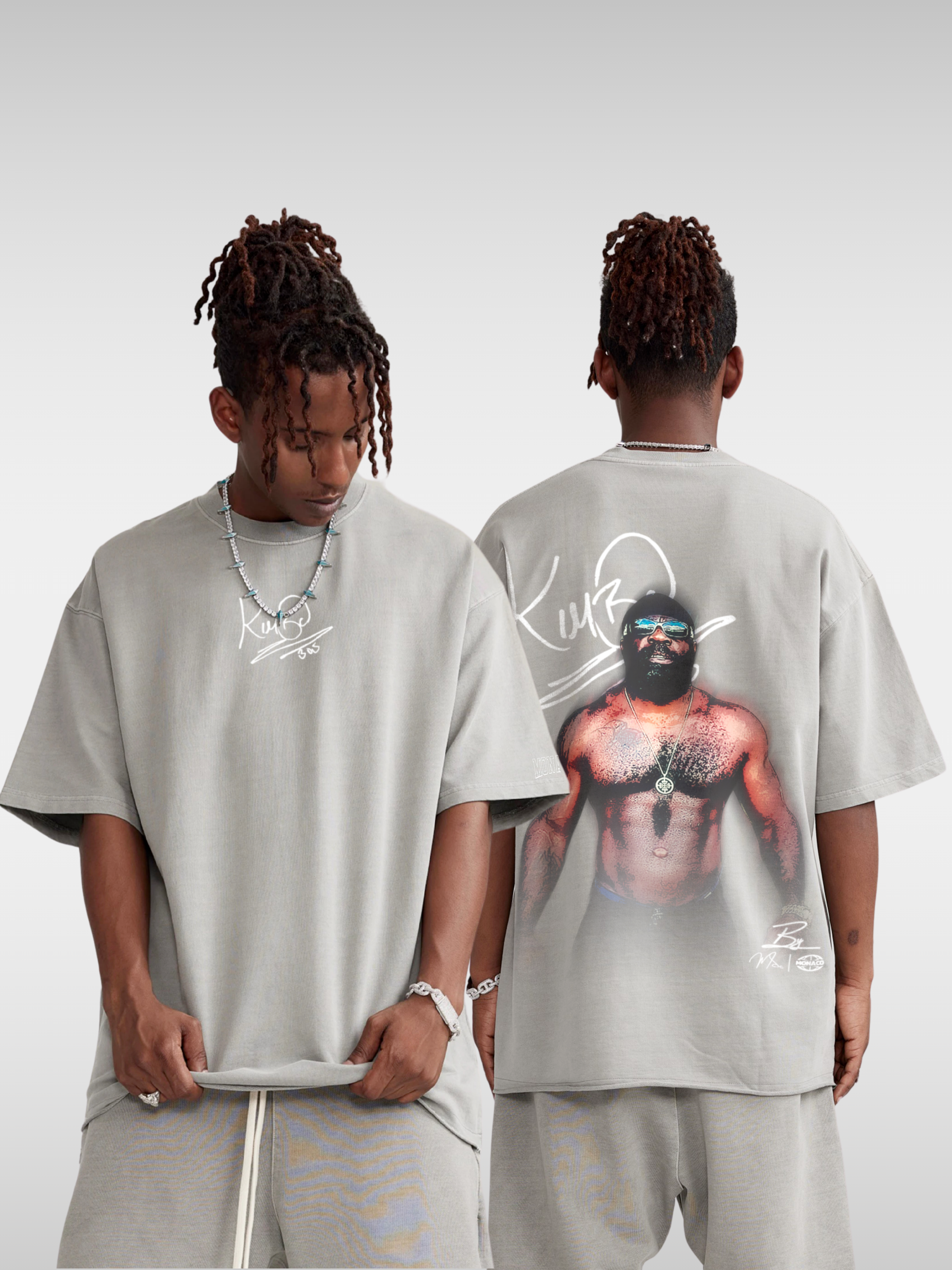 KIMBO SLICE BLUR TEE