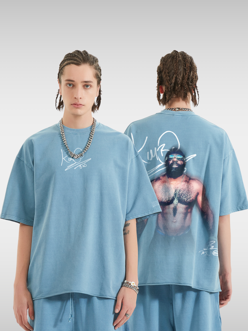 KIMBO SLICE BLUR TEE