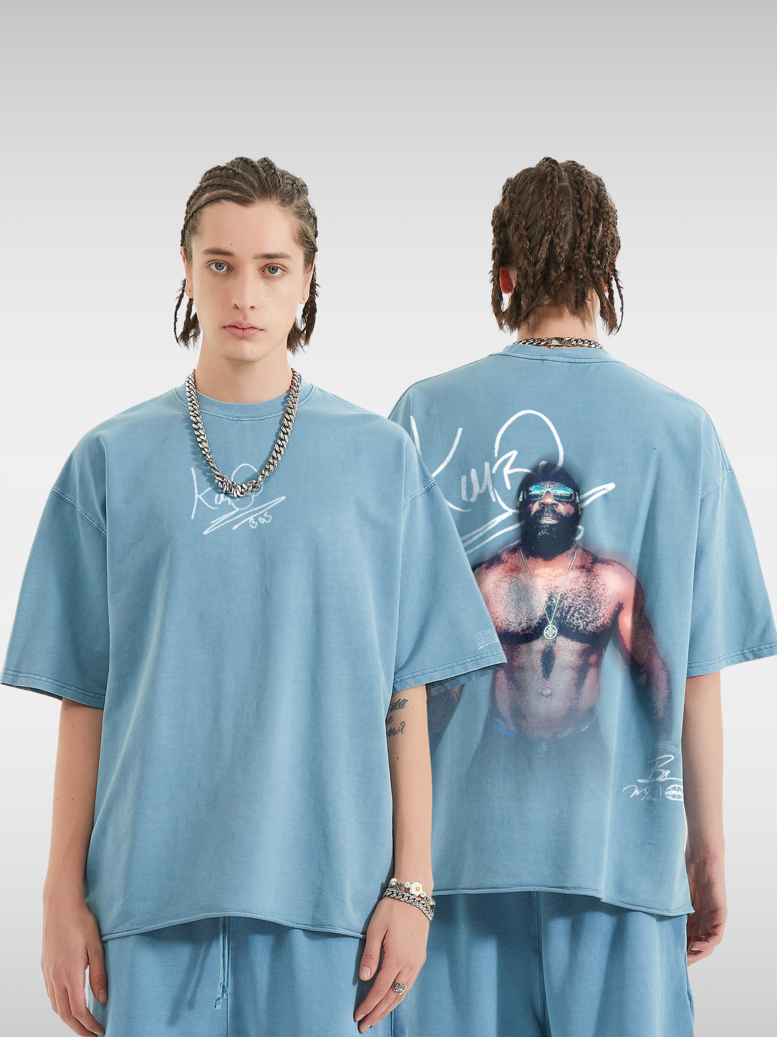 KIMBO SLICE BLUR TEE