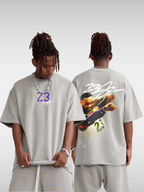 JAMES BLUR BASKETBALL TEE