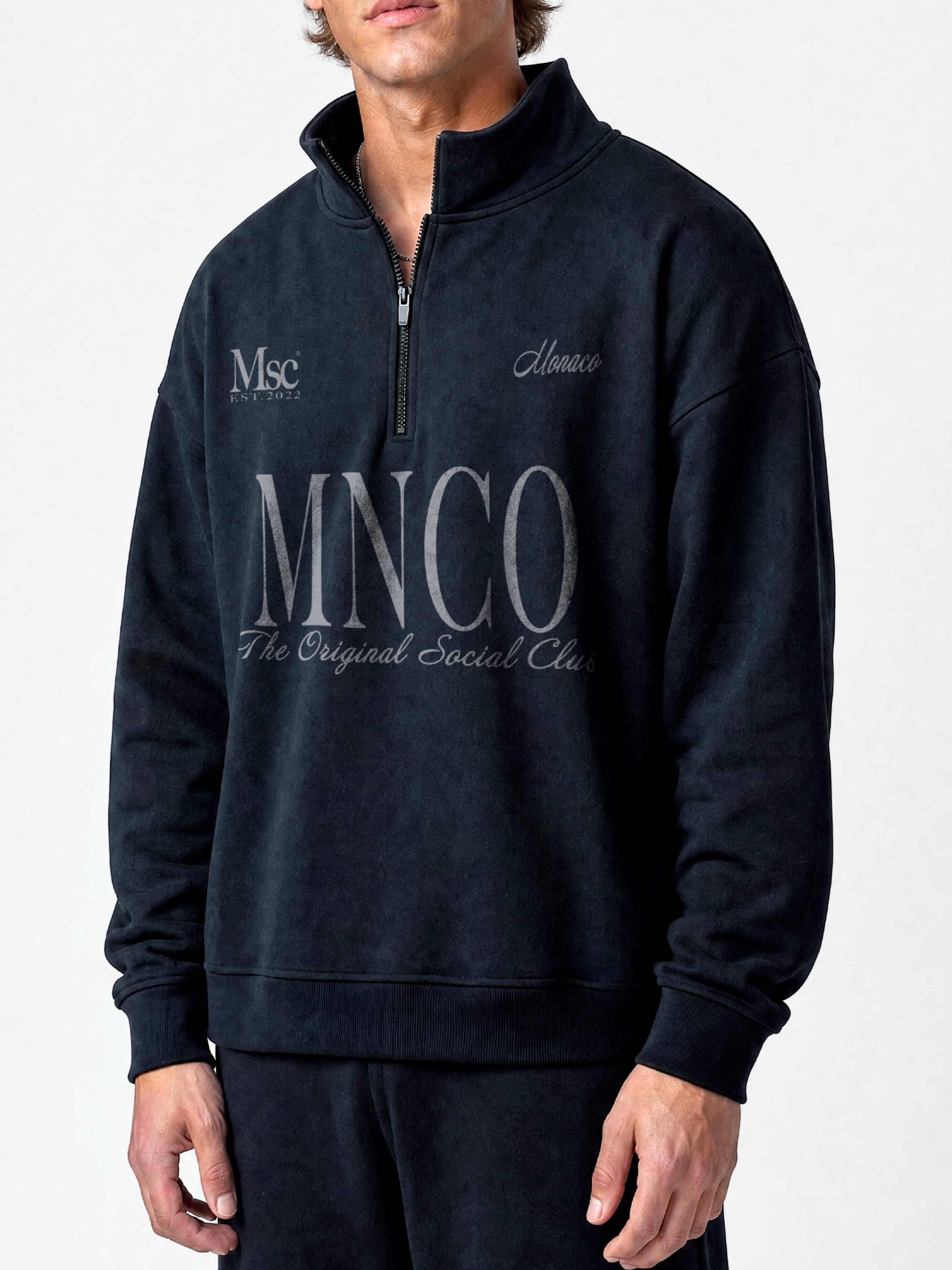 THE ORIGINAL QUARTER-ZIP