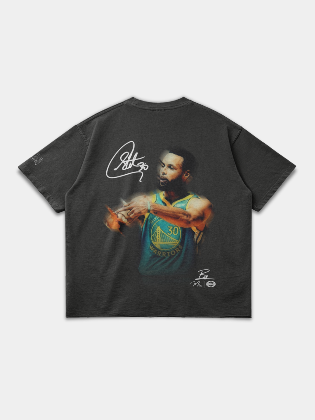 CURRY BLUR BASKETBALL TEE