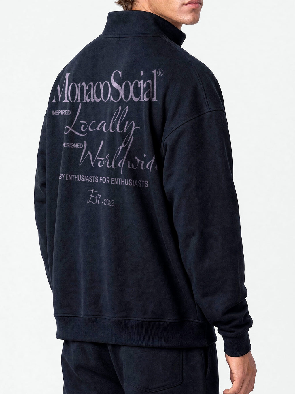 THE WORLD BOUND QUARTER-ZIP
