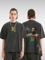 CURRY BLUR BASKETBALL TEE