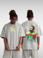 CURRY BLUR BASKETBALL TEE