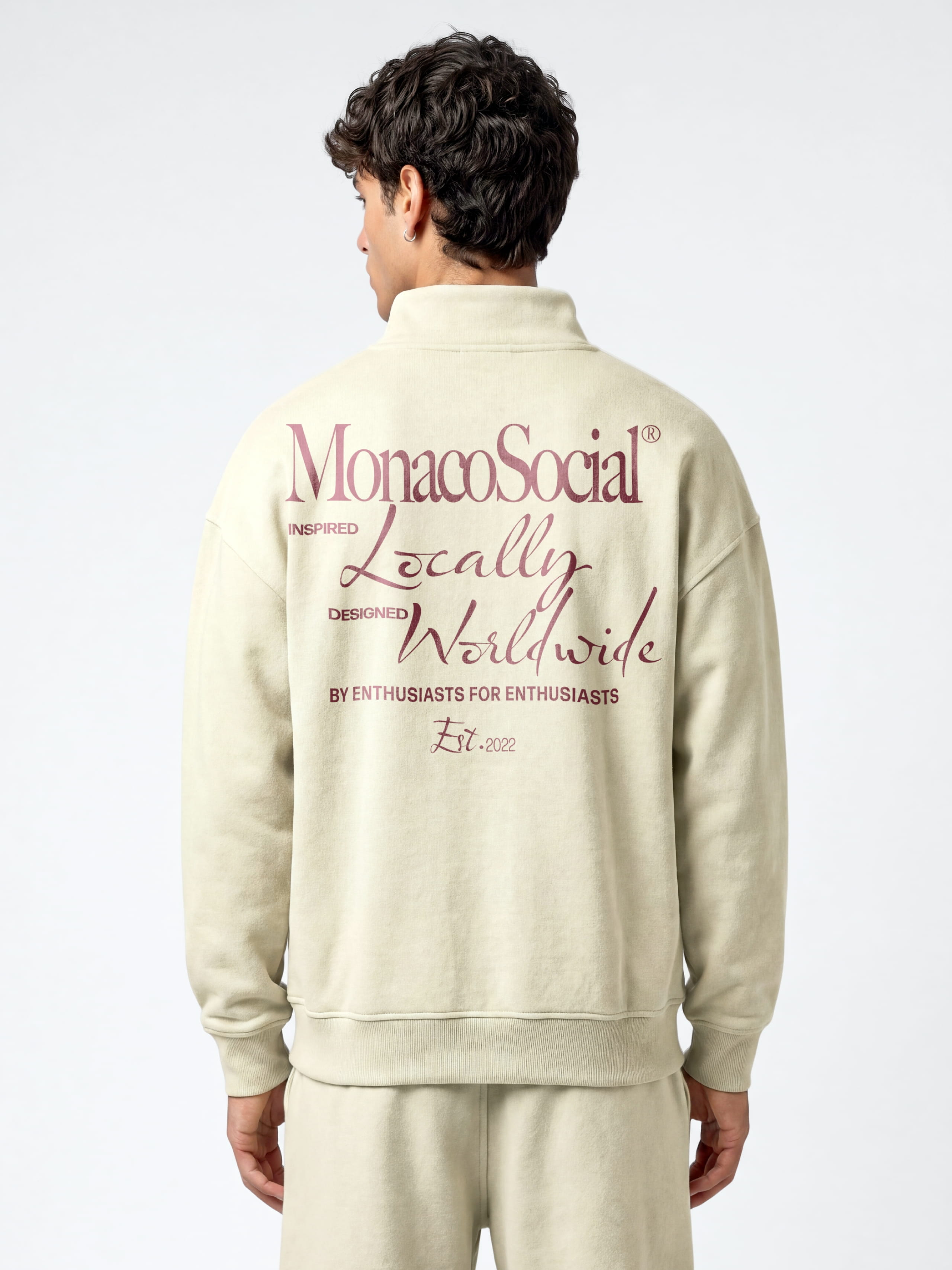 THE WORLD BOUND QUARTER-ZIP