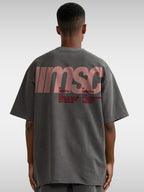MSC LABEL TEE - DARK GRAY
