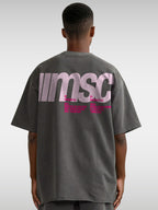 MSC LABEL TEE - DARK GRAY