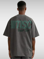 MSC LABEL TEE - DARK GRAY