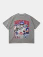 JAXSON DART RED GRAPHIC TEE