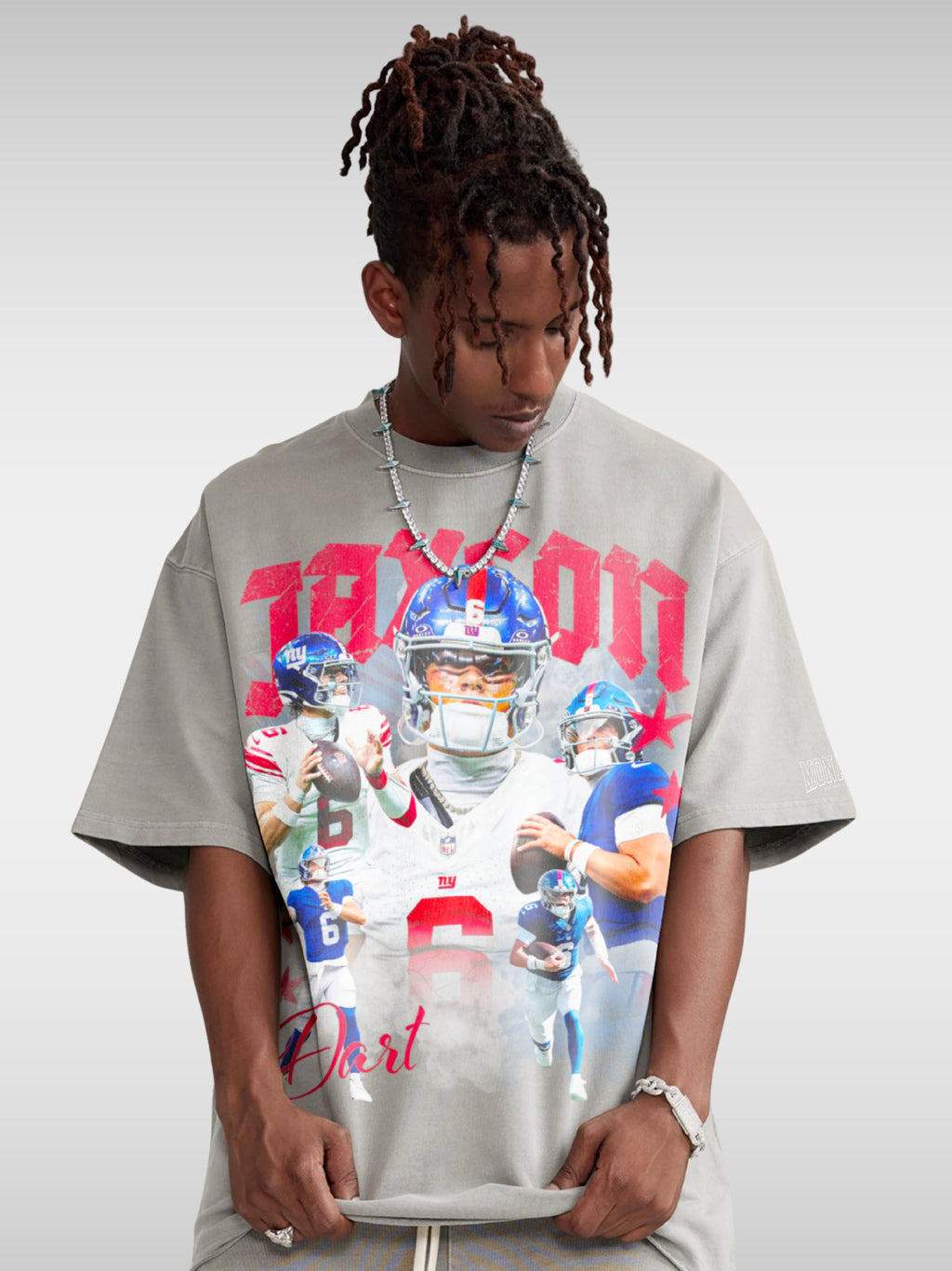 JAXSON DART RED GRAPHIC TEE